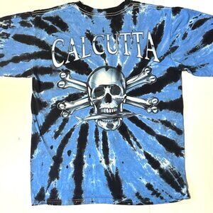 Calcuta Tie Dye Pirate T-Shirt, Sz. Medium